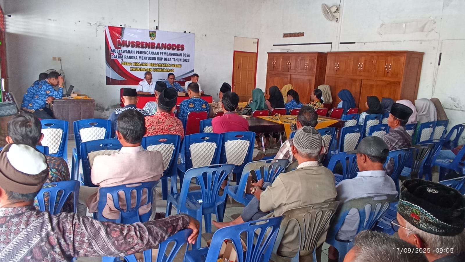 MUSRENBANGDES DESA KRAJAN TAHUN 2025